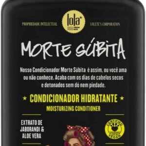 Lola From Rio – Morte Subita – Condicionador hidratante para todos os tipos de cabelos secos e danificados, vegano, sem crueldade, sem parabenos, sem sulfatos, 250 g