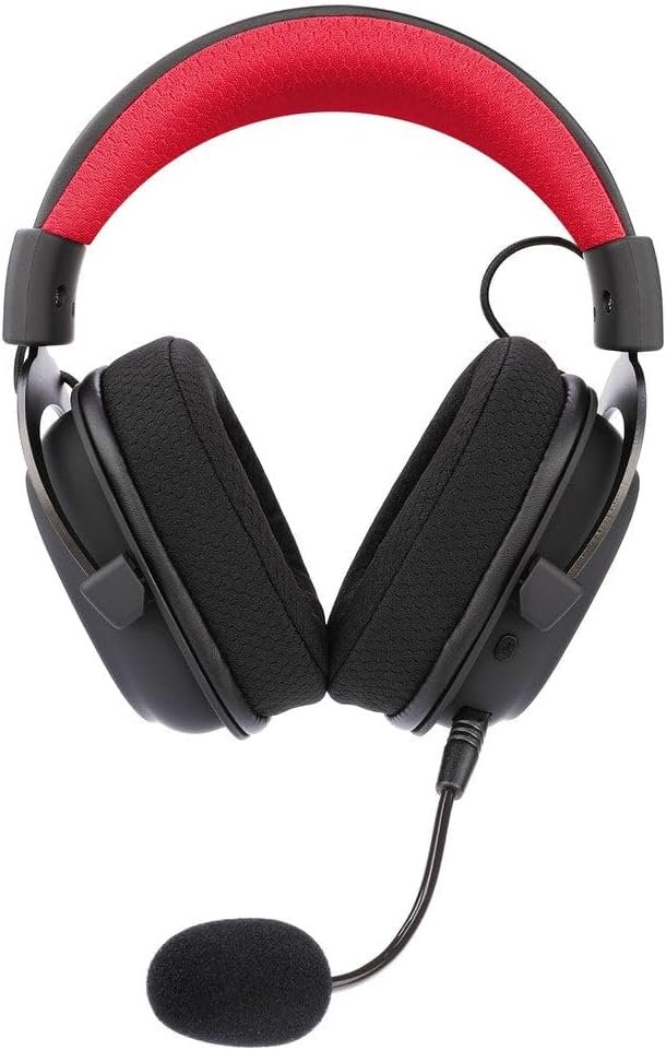 Headset Gamer Redragon Zeus Pro Preto Sem Fio 7.1 H510-PRO