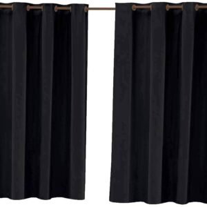 Cortina Blackout Corta Luz 220cm x 130cm – Preto