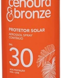Protetor Solar Aerossol Spray FPS 30 Cenoura & Bronze 200ml