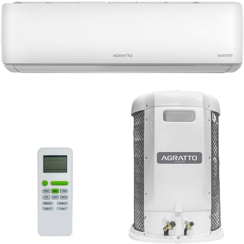 Ar Condicionado Split Inverter 9000 Btus Frio Liv Top Agratto 220V