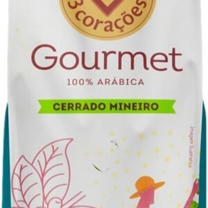 3 Corações Café Torrado e Moído Gourmet Cerrado Mineiro, 250G 3 Corações Café Torrado e Moído Gourmet Cerrado Mineiro, 250G