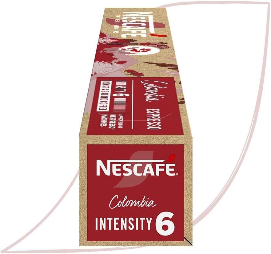 Café em Cápsula Compatível com Nespresso Nescafé Farmers Origins Colombia 10 Cápsulas - Imagem 3