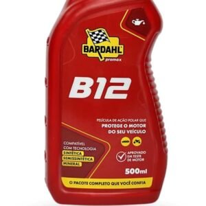 Aditivo oleo motor bardahl motores alc/gas bardahl b12 plus 500ML (Embalagem pode ter variações)
