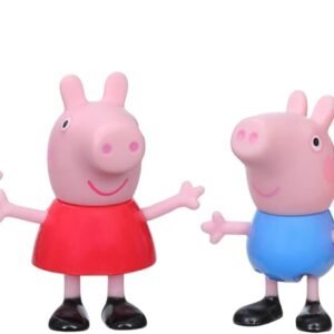 Kit Peppa Pig 4 Figuras – Peppa e a Família Pig, para Crianças a Partir de 3 Anos – F2190 – Hasbro, multicolorido