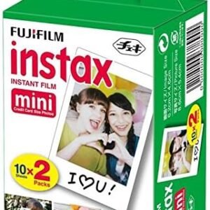 Fujifilm Instax Mini filme instantâneo embalagem dupla – 20 folhas