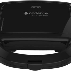 Sanduicheira Elétrica Cadence Toast & Grill, Preta, 750W, 110V, SAN260