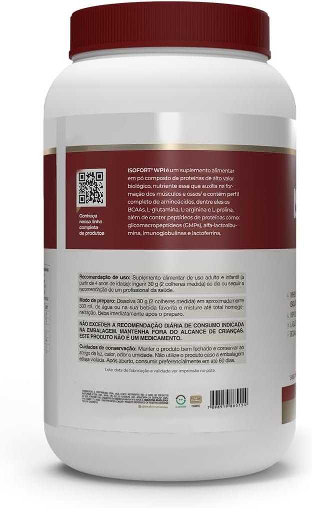 Vitafor - Isofort - 900g - Neutro - Imagem 2