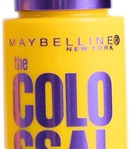 Maybelline NY The Colossal Volum’ Express, Máscara de Cílios Lavável, 9x mais Volume por até 24h, Fórmula com Colágeno para Definição Intensa, Não Empelota, Cor Preto, 8ml