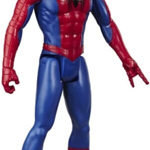 Marvel, Action Figure, Homem-Aranha, Mighty Hero Series – Brinquedo de Herói com 24 cm, Articulado, Vermelho e Azul – A partir de 4 Anos