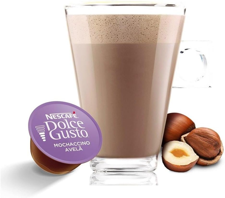 Dolce Gusto Mochaccino Em Cápsula Avelã Nescafé Caixa 170G 10 Unidades - Imagem 5