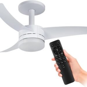 Ventilador de Teto Arno Ultimate Bivolt Branco VX13, 150W, Controle Remoto, 6 Velocidades, 4 Funções e Iluminação para 2 Lâmpadas
