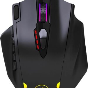 Mouse Gamer Redragon Impact Preto RGB M908 Mouse Gamer Redragon Impact Preto RGB M908
