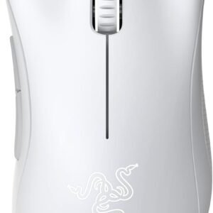 Mouse gamer Razer DeathAdder Essential, sensor óptico de 6400 DPI, Mercury White