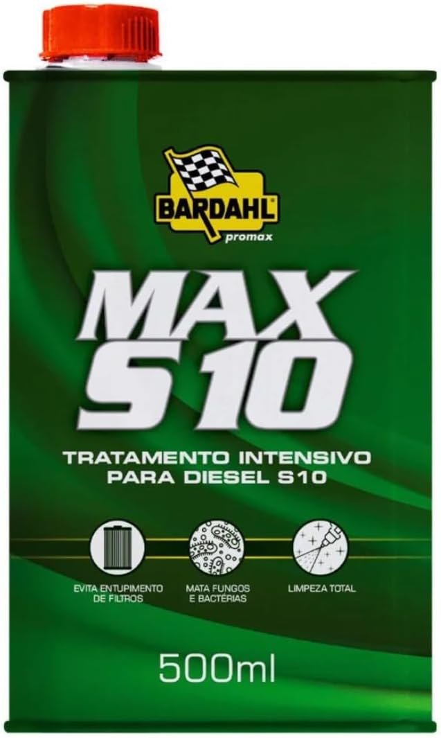 Kit 3 Aditivo Combustível Diesel S10 Bardahl Max S10 500ml - Imagem 2