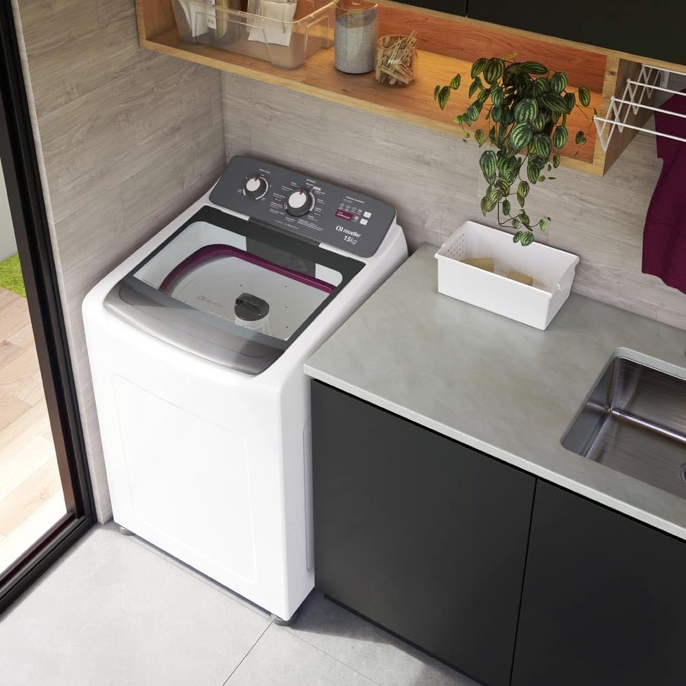 LAVADORA DE ROUPA AUTOMÁTICA MLA15 15 KG BCO 127V - Imagem 9