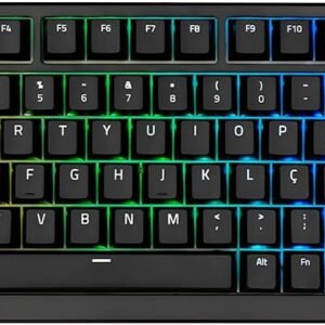TECLADO AKKO MG75 ABNT2 PRETO SWITCH SILVER V3 PRO