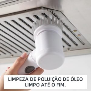 Escova de Limpeza Elétrica Portátil Sem Fio Recarregável – Giratória, com 7 Cabeças de Escova Elétrica em 1 para Lavagem de Pratos, Banheiro, Piso, Vidro e Limpeza Doméstica Geral (Branco, 7 em 1) Escova de Limpeza Elétrica Portátil Sem Fio Recarregável – Giratória, com 7 Cabeças de Escova Elétrica em 1 para Lavagem de Pratos, Banheiro, Piso, Vidro e Limpeza Doméstica Geral (Branco, 7 em 1)