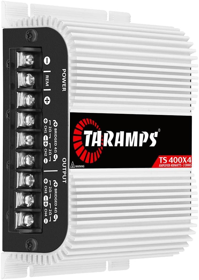 Módulo Taramps TS 400x4 2 ohms 400 W RMS 4 Canais Amplificador Som Automotivo - Imagem 2