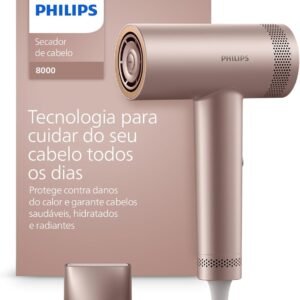 Secador de Cabelo Philips Série 8000 ThermoShield 1400W 110V