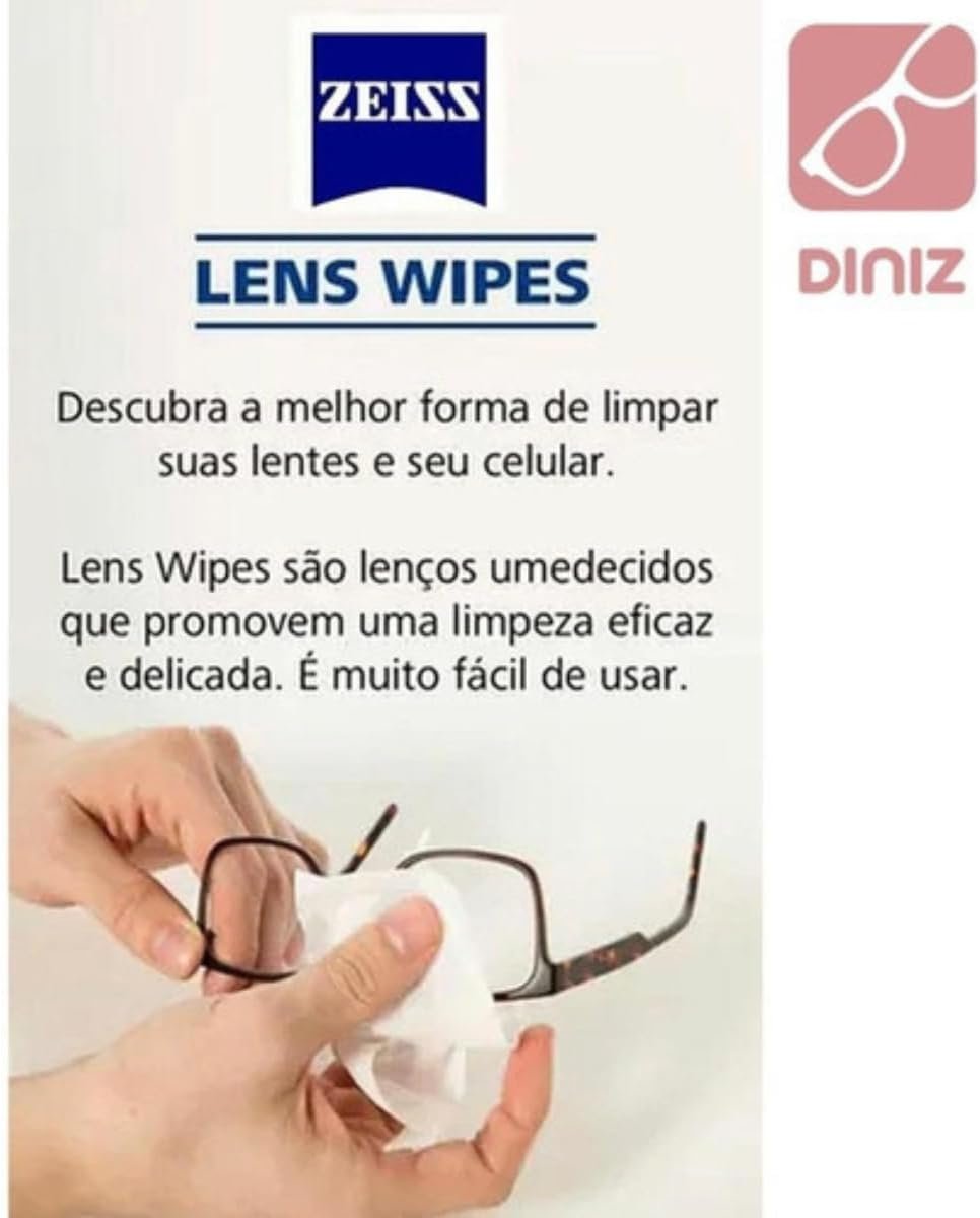 Zeiss Lens Wipes - Lenços para limpeza de lentes e telas digitais (30) - Imagem 6