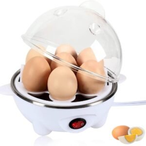 Cozedor de Ovos Elétrico 220V de Cozinha a Vapor (Branco)