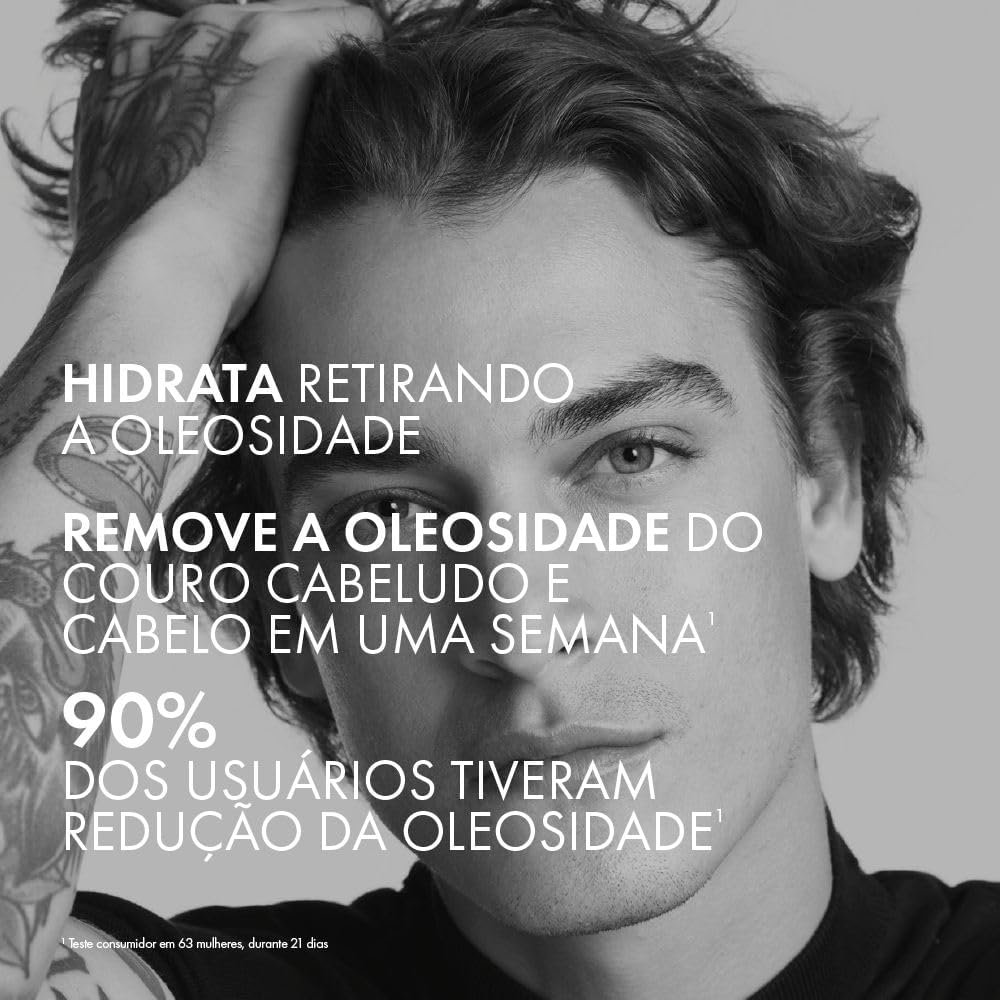 Vichy Dercos Shampoo Anticaspa DS para Cabelos Normais a Oleosos, Elimina 100% da Caspa Visível e Coceira, Ação Antirreincidência por 6 Semanas, Controla a Oleosidade, 300g - Imagem 5