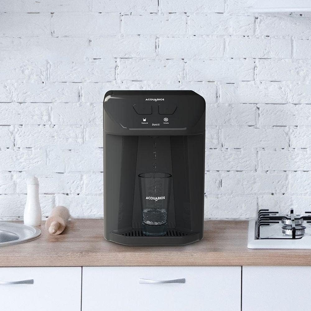 ACQUABIOS PURIFICADOR DE ÁGUA BASIC - BACTERIOLÓGICO/BIVOLT/PRETO - Imagem 4