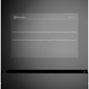 Electrolux Fogão 4 bocas Electrolux Preto Efficient Mesa Vidro, Tripla Chama e PerfectCook (FE4GB) Bivolt