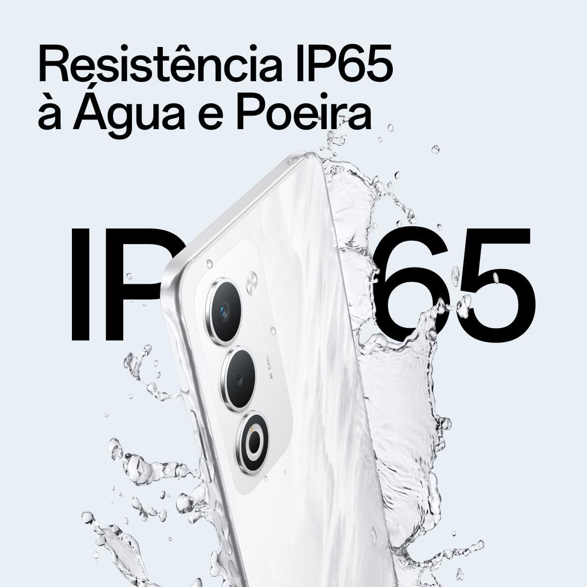 Smartphone OPPO A5 256GB 6GB RAM Bateria 6000mAh 45W 50MP AI Câmera BRANCO - Imagem 7