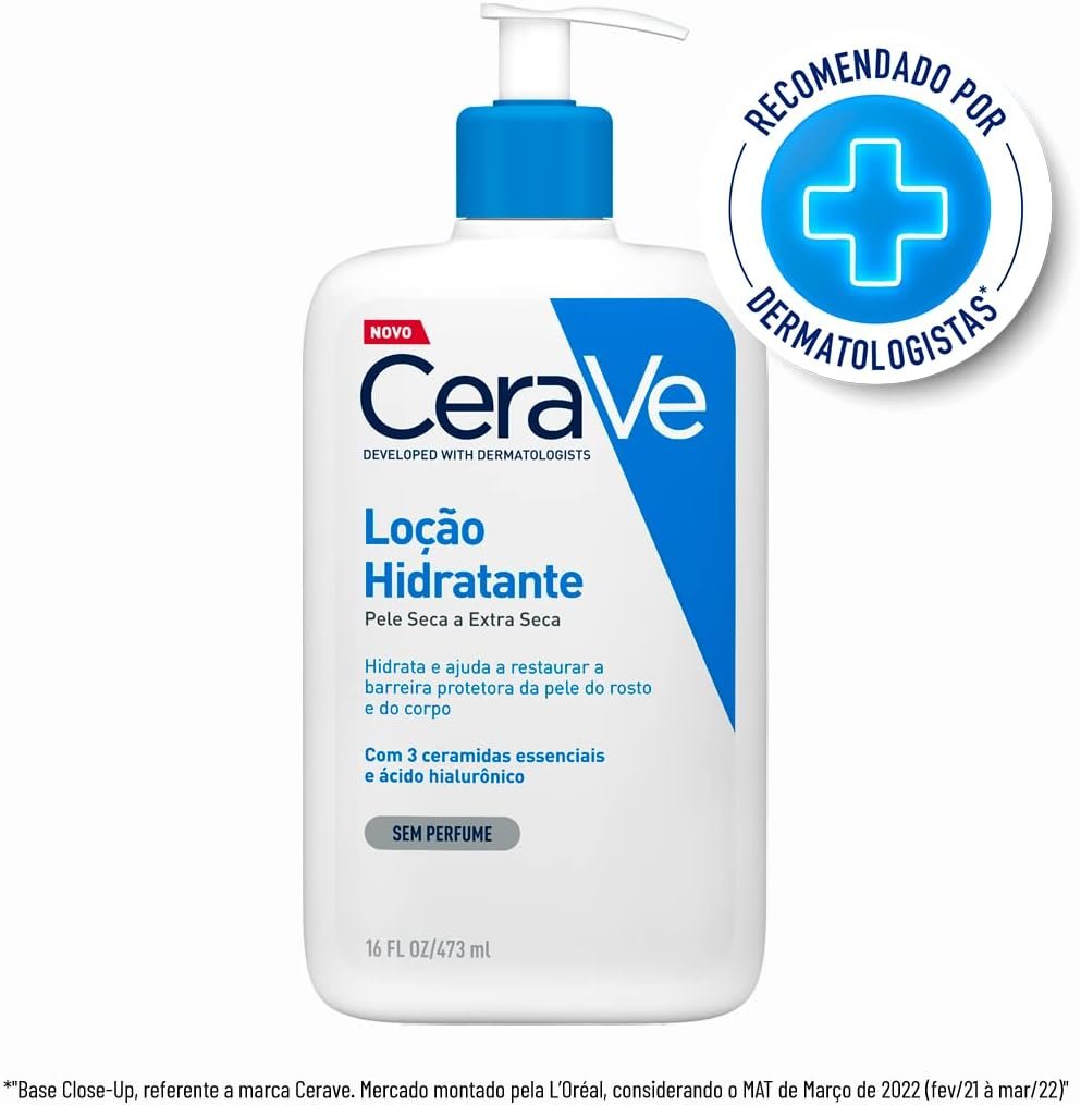 CeraVe, Loção Hidratante Corporal, com textura Fluida e Ácido Hialurônico - Imagem 2