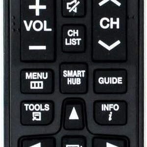 Controle remoto universal para todos os televisores Samsung, substituição para todos os televisores LCD LED HDTV 3D Smart Samsung