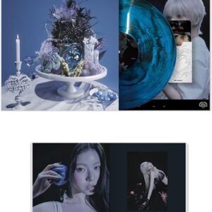 NMIXX – 1st Full Album [Blue Valentine] (LP – Chaos Ver.) Lyrics Book + Photo Card Set + Gift