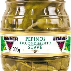 Hemmer Pepinos Em Condimento Suave 300G