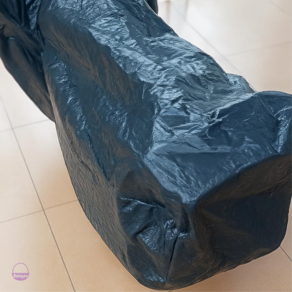 Capa de Cobrir Moto Impermeável Protetora Universal para Motocicleta, Preta, PVC Proteção UV Capa de Chuva e Sol Fácil Colocação - Imagem 5