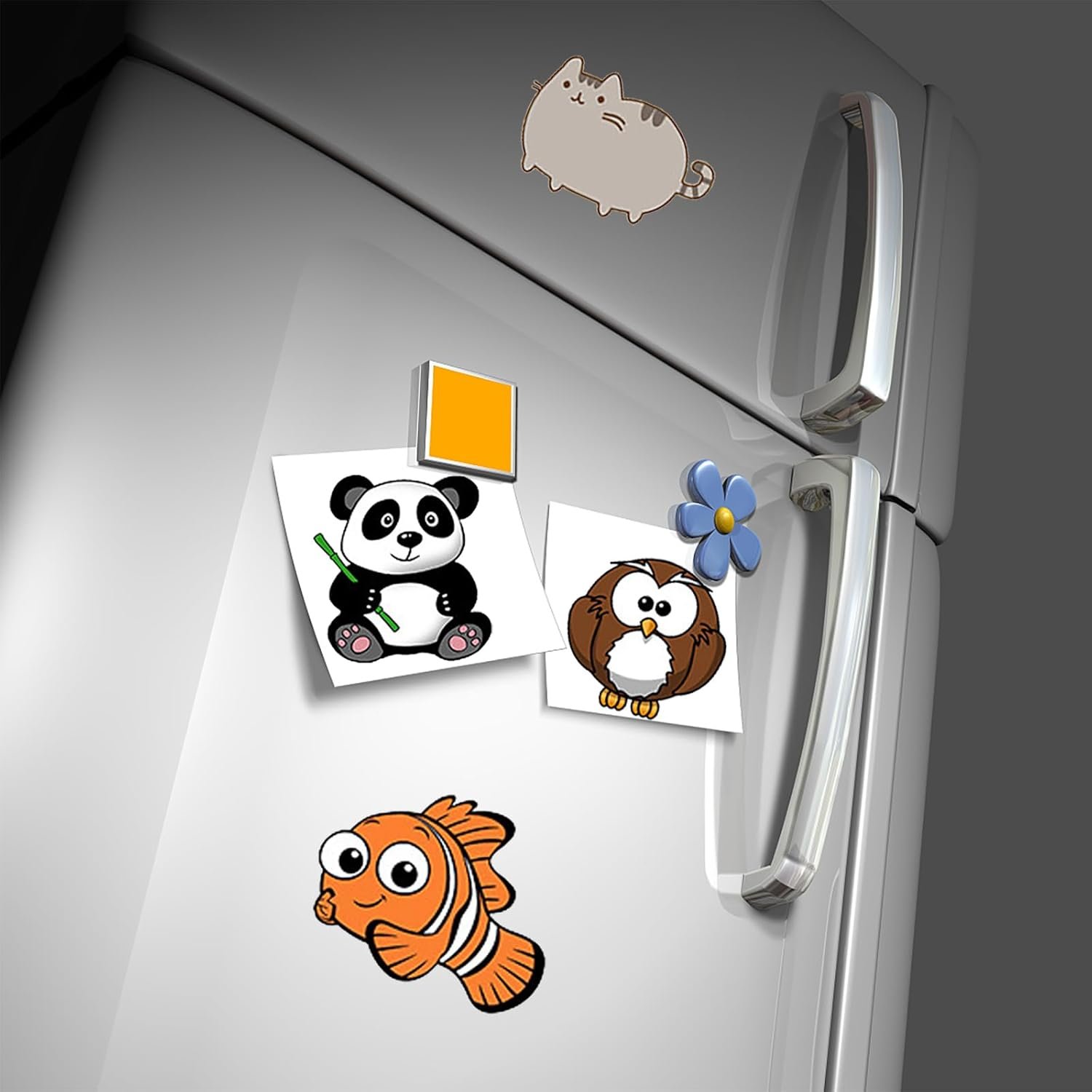 100 adesivos fofos, adesivos de garrafa de água à prova d'água, pacote de adesivos de vinil para laptop, prêmios de sala de aula para estudantes, animais + elefantes - Imagem 5