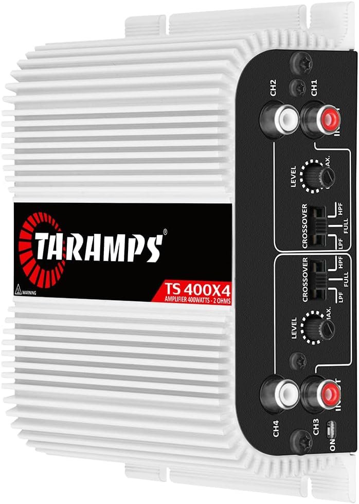 Módulo Taramps TS 400x4 2 ohms 400 W RMS 4 Canais Amplificador Som Automotivo - Imagem 3