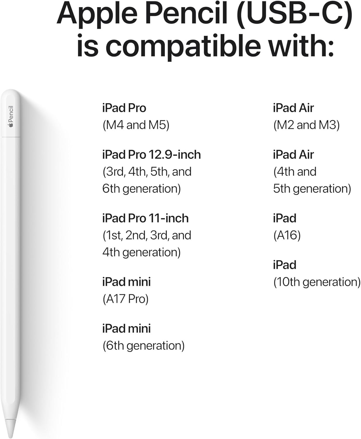 Apple Pencil (USB-C) - Imagem 4