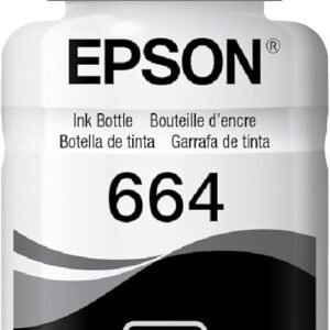 Garrafa de Tinta Original Epson EcoTank T664 Preto – T664120