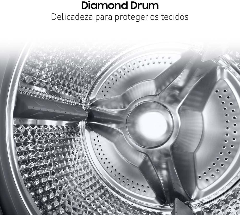 Lava e Seca Samsung WD11A com Ecobubble WD11A4453BX Inox Look 11/7kg 220V - Imagem 6