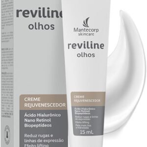 Mantecorp – Creme Rejuvenescedor para Olhos Reviline – Reduz Rugas, Linhas de Expressão e Flacidez – 15g