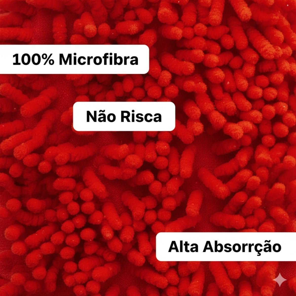 Kit 2 Luva de microfibra para lavagem de carro, pacote com 2 unidades sem fiapos, luva de microfibra de chenille premium, escova de lavagem de carro -Vende Mais - Imagem 2