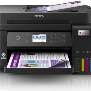 EPSON Multifuncional EcoTank L6270 – Tanque de Tinta Colorida, Wi-Fi Direct, Ethernet, Frente e Verso Automático, ADF, Bivolt, Preto EPSON Multifuncional EcoTank L6270 – Tanque de Tinta Colorida, Wi-Fi Direct, Ethernet, Frente e Verso Automático, ADF, Bivolt, Preto