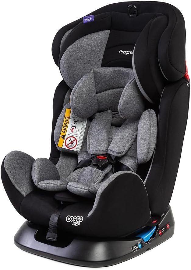 Cosco Kids, Cadeirinha Progress, 0 a 36kg, Cinza Mescla - Imagem 12