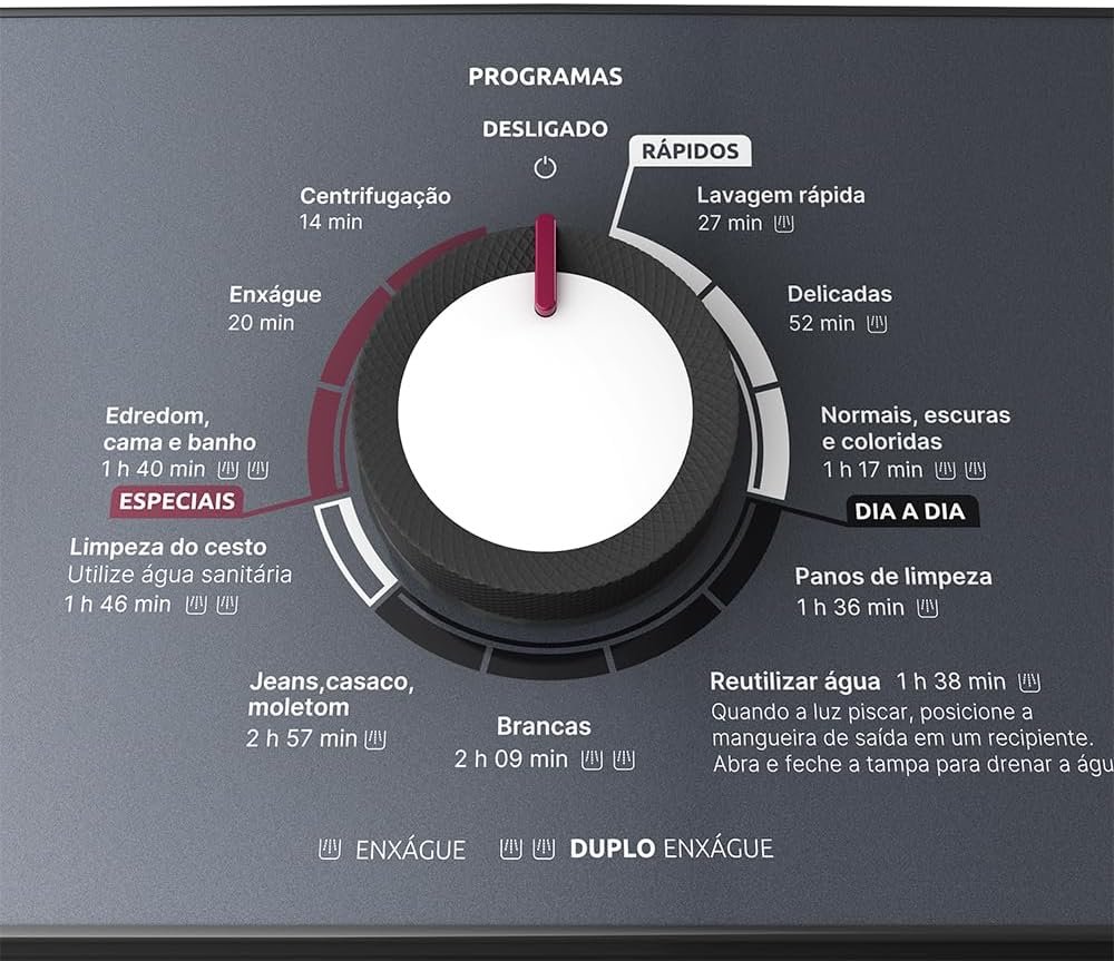 MAQUINA DE LAVAR MUELLER 11 KG COM CICLO RÁPIDO MLA11 (127, VOLTS) - Imagem 3