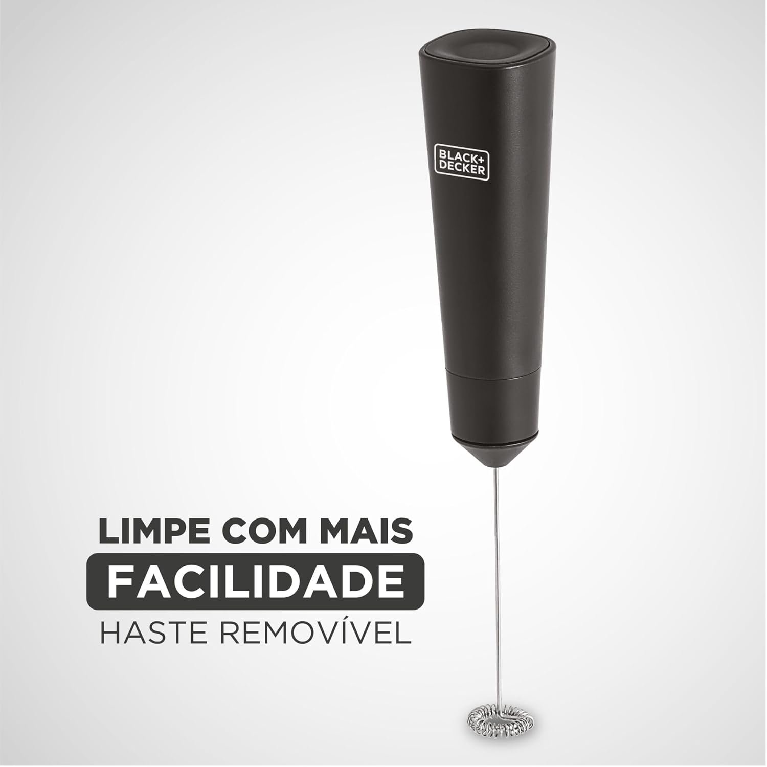 BLACK+DECKER Mixer, Misturador Multiuso e Portátil com Haste em Inox, Modelo M150 - Imagem 3