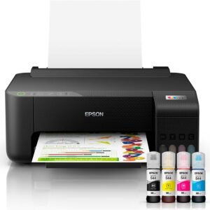 Impressora Epson EcoTank L1250 – Tanque de Tinta Colorida, Wi-Fi Direct, Comando de voz, Bivolt, Cor: Preto