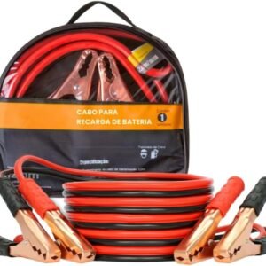 Cabo de Bateria 10mm Chupeta Automotivo 800 Amperes Cabo de 2,5 Metros Com Garras Em Aço Cobreado Fio com Bolsa de Transporte transferência de energia Carro Moto e Caminhão Cabo de Bateria 10mm Chupeta Automotivo 800 Amperes Cabo de 2,5 Metros Com Garras Em Aço Cobreado Fio com Bolsa de Transporte transferência de energia Carro Moto e Caminhão