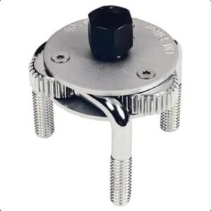 Saca Filtro de Óleo Universal Tipo Aranha 3 Garras Ajustável 65 a 120mm com Encaixe 1/2″ e 3/8″ – Feron Ferramentas