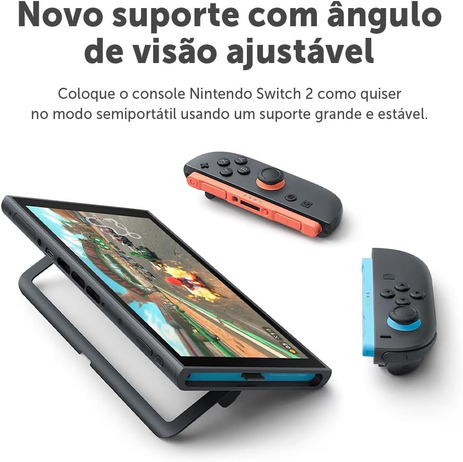 Bundle Nintendo Switch 2 + Jogo Digital Mario Kart World – Modelo Nacional de Tomada - Imagem 6